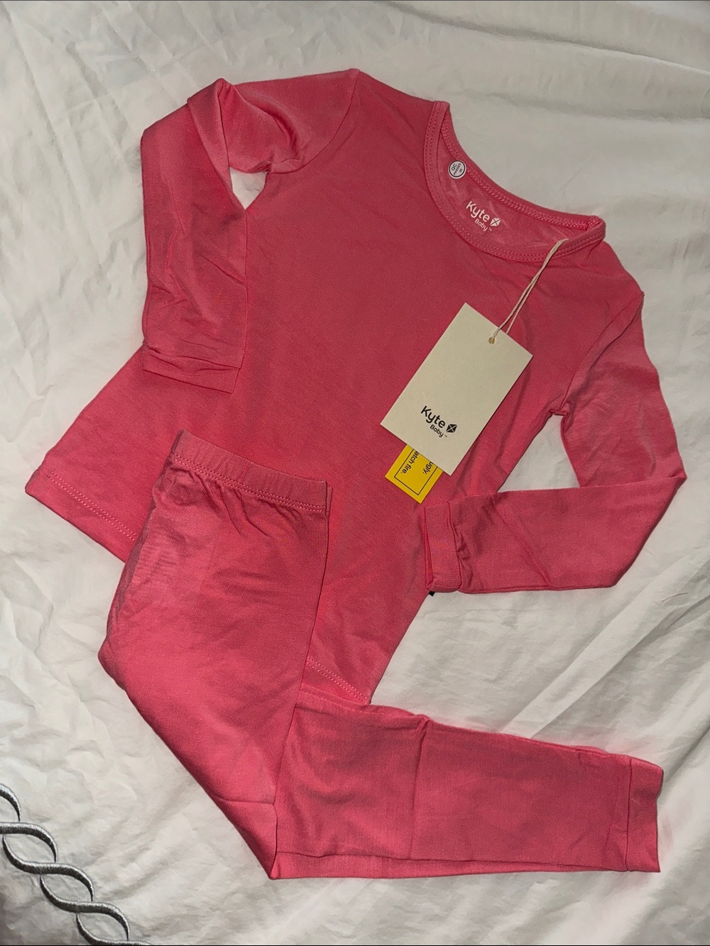 NEW Kyte BABY pink pajamas 2t